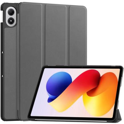 Xiaomi Redmi Pad 2 Pro „Saige" Flip Book Case - Grey (foldable) | Priedai.lt