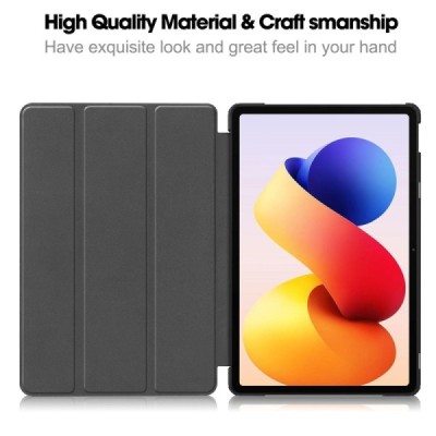 Xiaomi Redmi Pad 2 Pro „Saige" Flip Book Case - Grey (foldable) | Priedai.lt