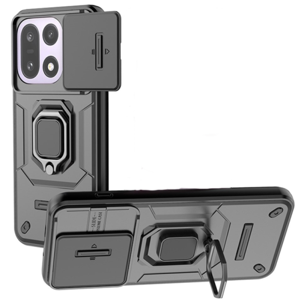 "Mozhi" Kickstand enhanced protection case - black (OnePlus 15)