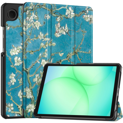 Samsung Galaxy Tab A11 / A9 Pro flip-out colored "Sakura" case - booklet | Priedai.lt