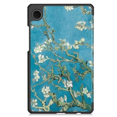 Samsung Galaxy Tab A11 / A9 Pro flip-out colored "Sakura" case - booklet | Priedai.lt