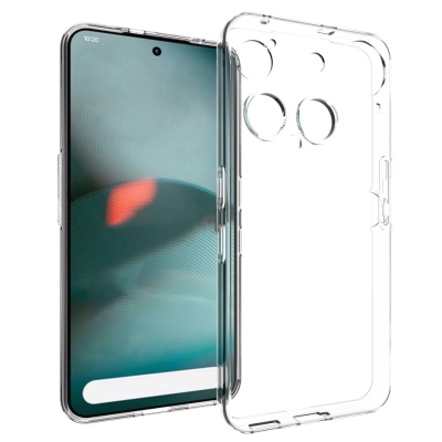 Hard silicone (TPU) case - transparent (Nothing Phone 3)