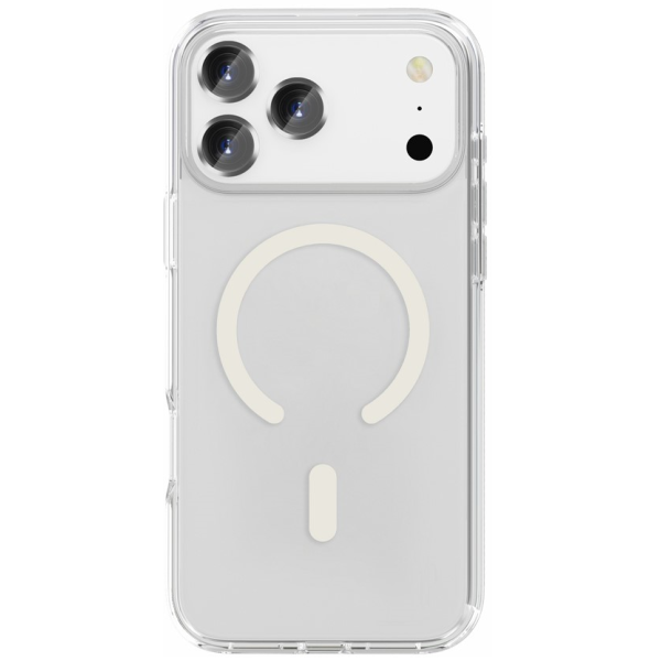 "Tubi" MagSafe Hard Silicone (TPU) Case - Clear (iPhone 17 Pro)