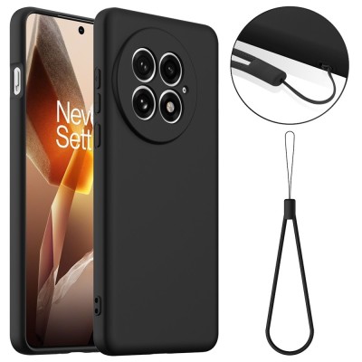 "Shell" MagSafe Hard Silicone (TPU) Case Cover - Black (OnePlus 13)