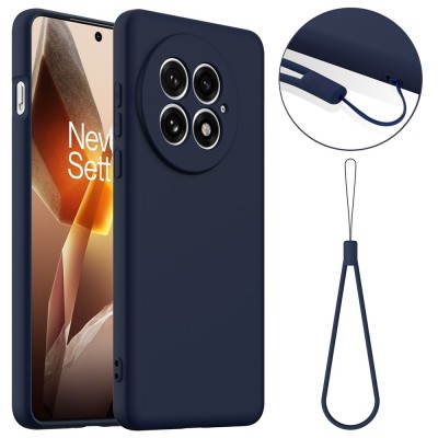 "Shell" MagSafe Hard Silicone (TPU) Case Cover - dark blue (OnePlus 13)