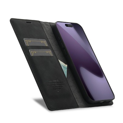 "LC.IMEEKE" Flip Book Case - Black (iPhone 17 Pro)