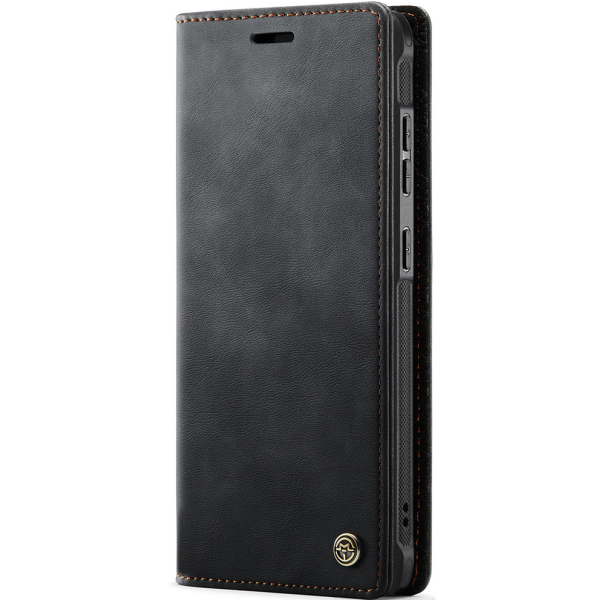 „CaseMe“ MagSafe Leather 2-in-1 Flip Case - Black (Galaxy S20+)