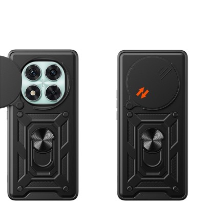 "Mozhi" Kickstand enhanced protection case - black (Redmi Note 14 Pro 5G / Poco X7 5G)