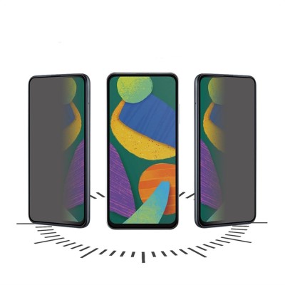 „Premium“ Tempered Glass juodas apsauginis ekrano stiklas 0.26 mm - privatumo (Xiaomi 14T / 14T Pro)