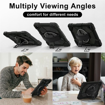 Enhanced protection (360°) case - black (Galaxy Tab A11+ / A9+)