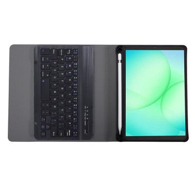 "Bosina" Flip case with keyboard - black (Galaxy Tab A11)