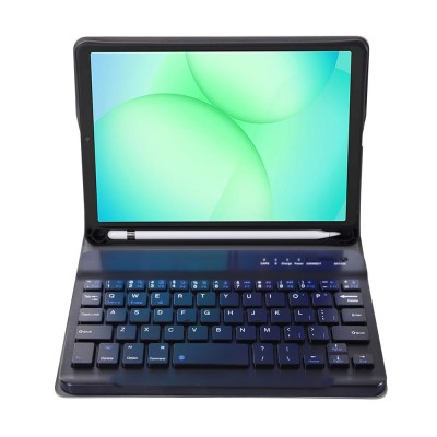 "Bosina" Flip case with keyboard - black (Galaxy Tab A11)