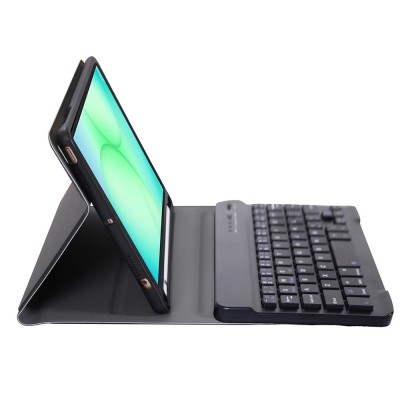 "Bosina" Flip case with keyboard - black (Galaxy Tab A11)