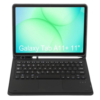 "Bosina" Flip case with keyboard - black (Galaxy Tab A11+ / A9+)