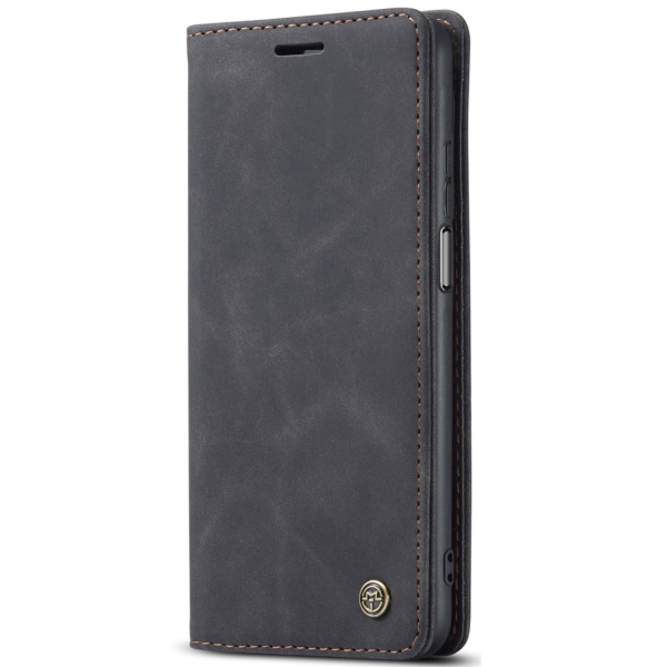 „CaseMe“ Retro Solid Flip Case - Black (Mi 10T / 10T Pro)