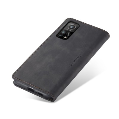 „CaseMe“ Retro Solid Flip Case - Black (Mi 10T / 10T Pro)