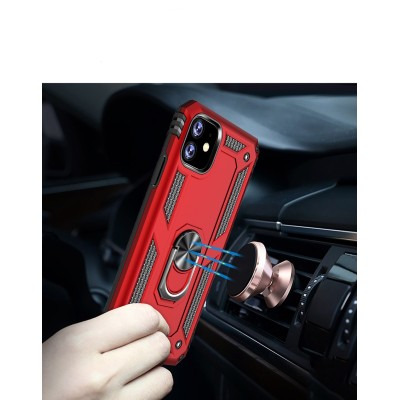 "Mozhi" Kickstand enhanced protection case - red (iPhone 11 Pro)