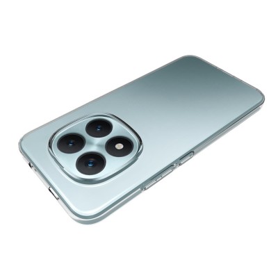Hard silicone (TPU) case - transparent (Poco M8 Pro / Redmi Note 15 Pro+)