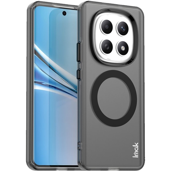 copy of "IMAK" Candy MagSafe Matte Hard Silicone (TPU) Case - Black (Redmi Note 15 5G / Redmi Note 15 4G / Poco M8)