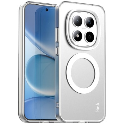 "IMAK" Candy MagSafe Matte Hard Silicone (TPU) Case - white (Redmi Note 15 Pro 5G)