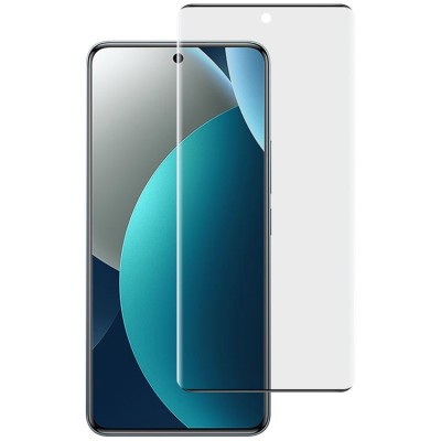 "IMAK" Tempered Glass full coverage protective screen glass - black (Redmi Note 15 Pro 4G)