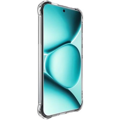 "Imak" reinforced protection hard silicone (TPU) airbag case - transparent (Poco M8 Pro / Redmi Note 15 Pro+)