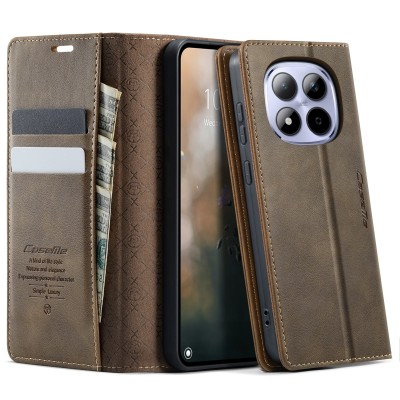 „CaseMe“ Retro Skin Case - Brown (Redmi Note 15 Pro 5G)