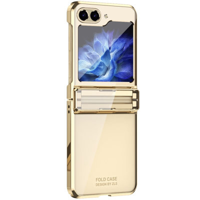 „Fashion“ plastic case - gold (Galaxy Z Flip5)