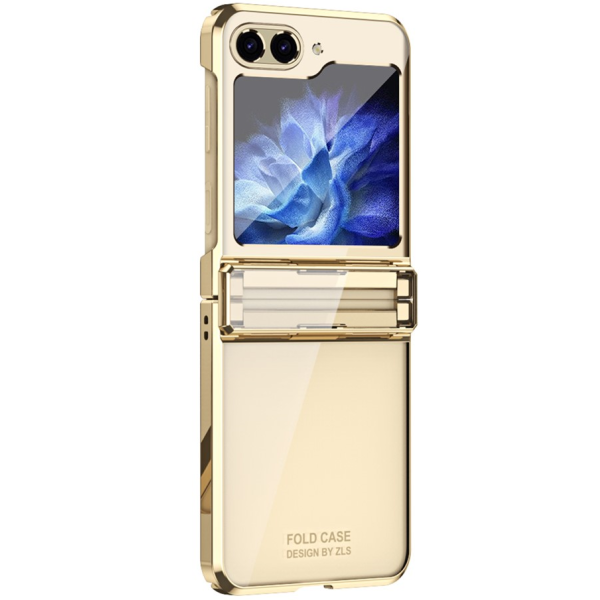 „Fashion“ plastic case - gold (Galaxy Z Flip5)