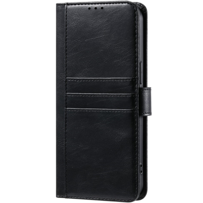 „Binfen“ Card Flip Book Case - Black (Redmi 15 4G / Redmi 15 5G)