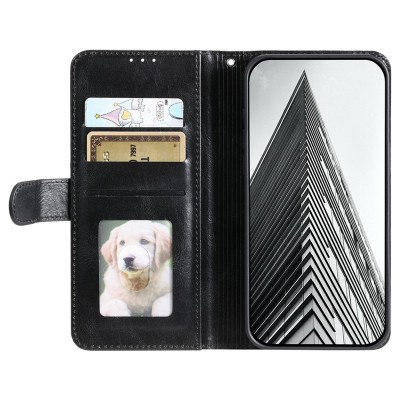 „Binfen“ Card Flip Book Case - Black (Redmi 15 4G / Redmi 15 5G)