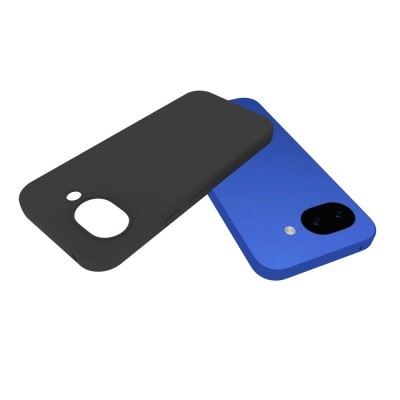 Hard silicone (TPU) case - black (Pixel 10a)