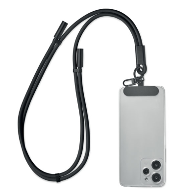 „Lanyard“ USB-C USB-C Cable - black (1 m. / 3A)