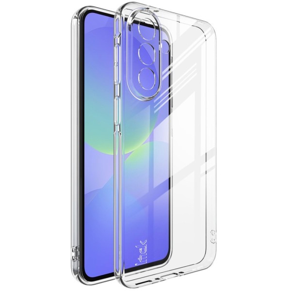 "IMAK" UX-5 hard silicone (TPU) case - transparent (Galaxy A37)