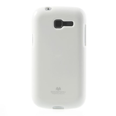Samsung Galaxy Trend Lite (S7390, S7392) baltas Mercury kieto silikono (TPU) dėklas / Priedai.lt