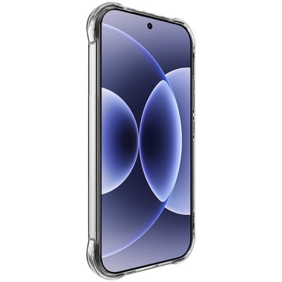 "Imak" reinforced protection hard silicone (TPU) airbag case - transparent (Xiaomi 17)