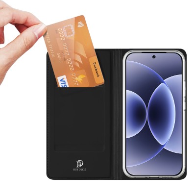 "Dux Ducis" Skin Solid Flip Case - black (Xiaomi 17)
