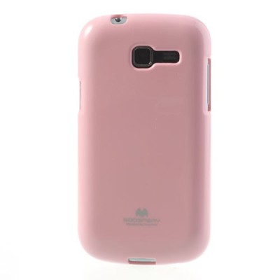 Samsung Galaxy Trend Lite (S7390, S7392) šviesiai rožinis Mercury kieto silikono (TPU) dėklas / Priedai.lt