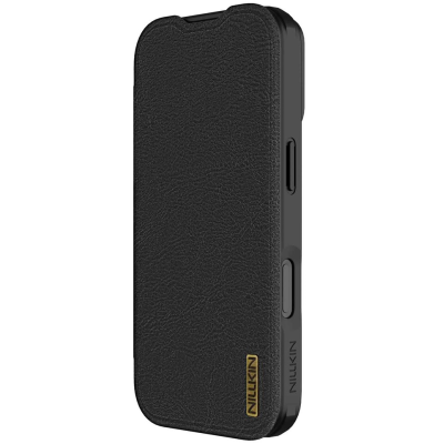 „Nillkin“ Qin Pro flip case - black (iPhone 17)