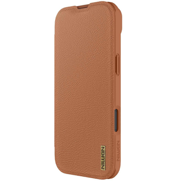 "Nillkin" Qin Pro flip case - brown (iPhone Air)