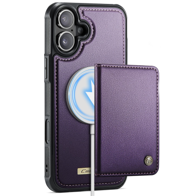 „CASEME“ Wallet case - purple (iPhone 17)