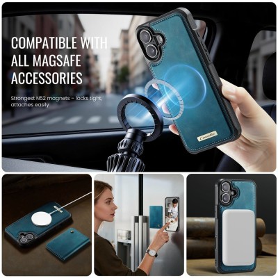 „CASEME“ Wallet case - green (iPhone 17)