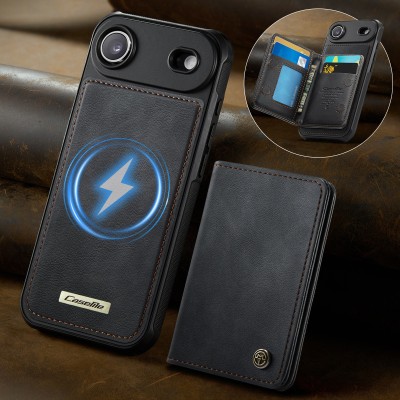 „CASEME“ Wallet case - black (iPhone Air)