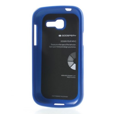 Samsung Galaxy Trend Lite (S7390, S7392) mėlynas Mercury kieto silikono (TPU) dėklas / Priedai.lt