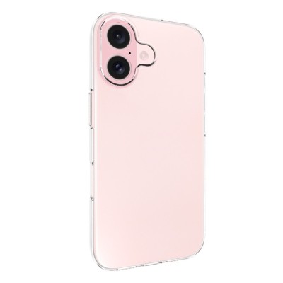 Hard silicone (TPU) case - transparent (iPhone 17)