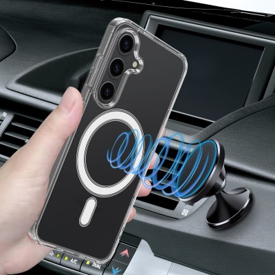 "Tubi" MagSafe Hard Silicone (TPU) Case - Clear (Galaxy A57)