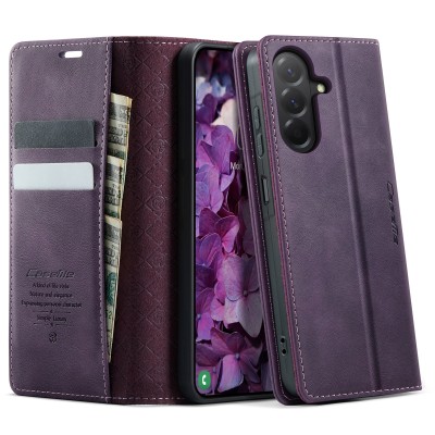 „CaseMe“ Retro Skin Case - Purple (Galaxy A57)