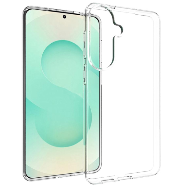 Hard silicone (TPU) case - transparent (Galaxy S26+)