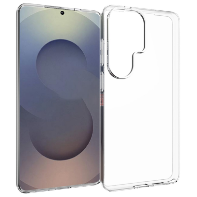 Hard silicone (TPU) case - transparent (Galaxy S26 Ultra)