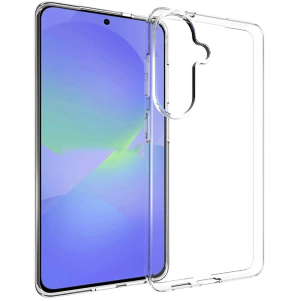 Hard silicone (TPU) case - transparent (Galaxy S26)